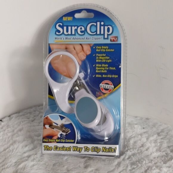 As Seen On TV Sure Clip Nail Clippers - Picture 1 of 7